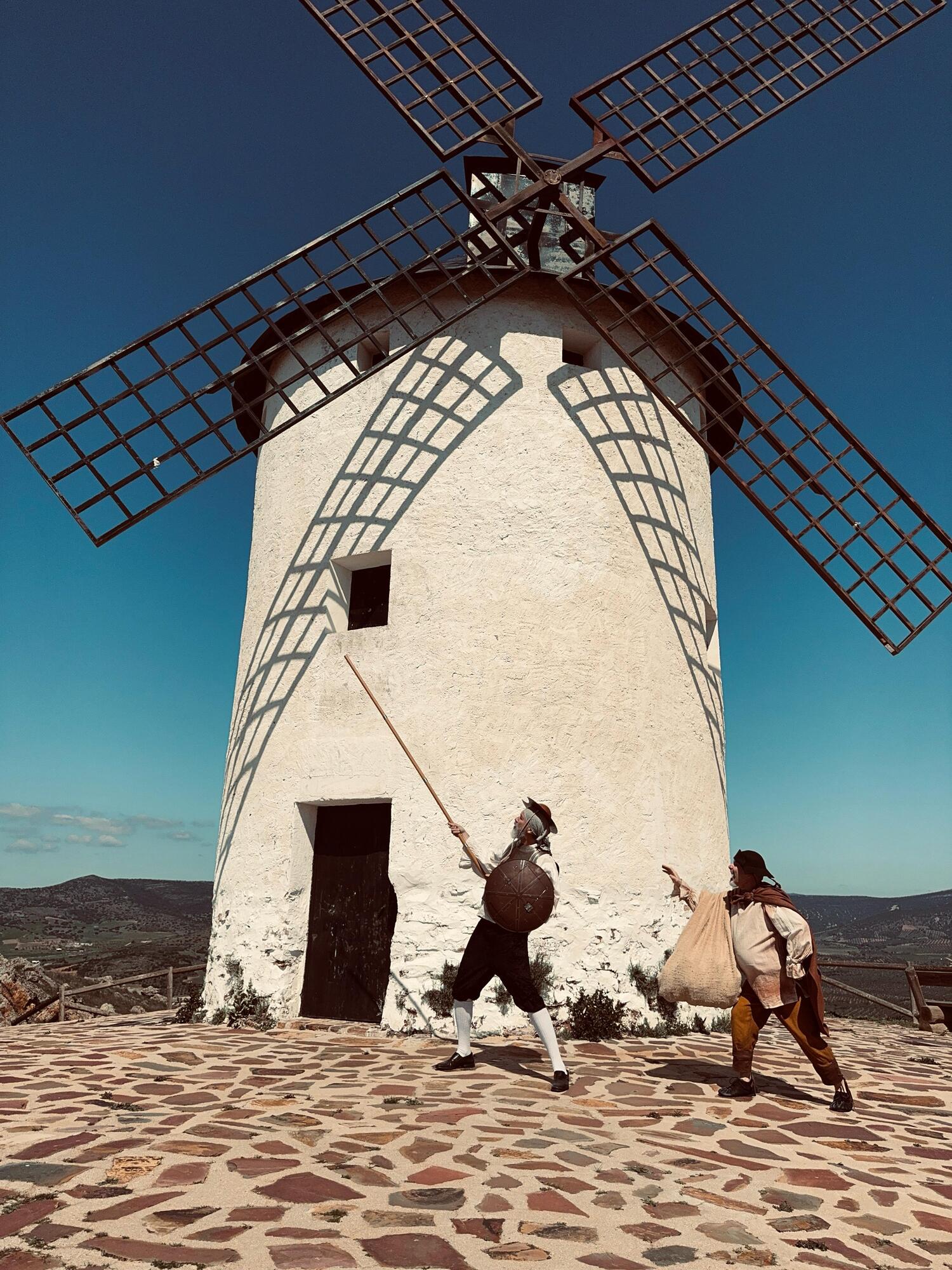 don quijote y sancho Castilla-La Mancha, Cervantes